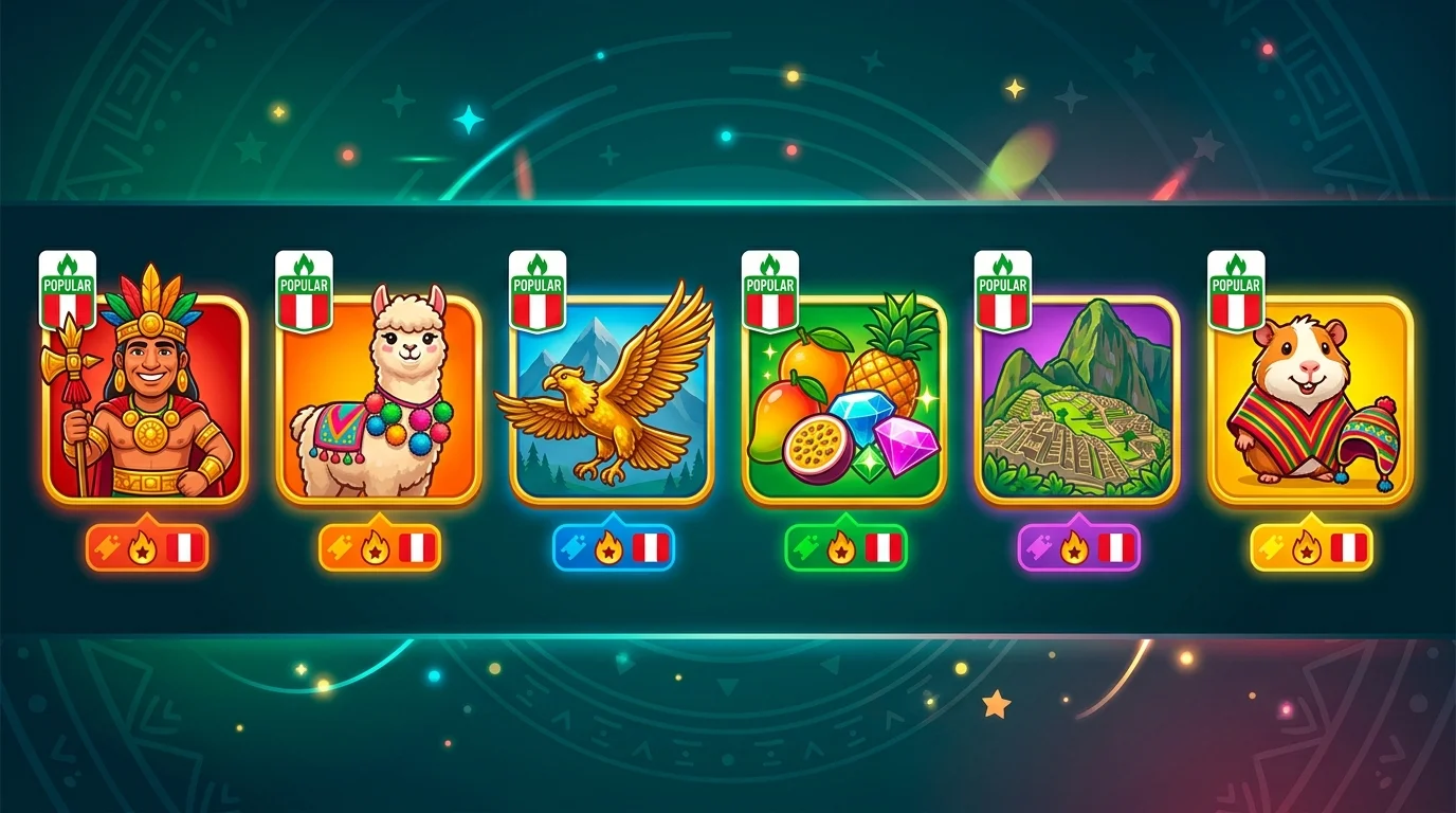 Las tragamonedas online más populares entre los jugadores peruanos mid image